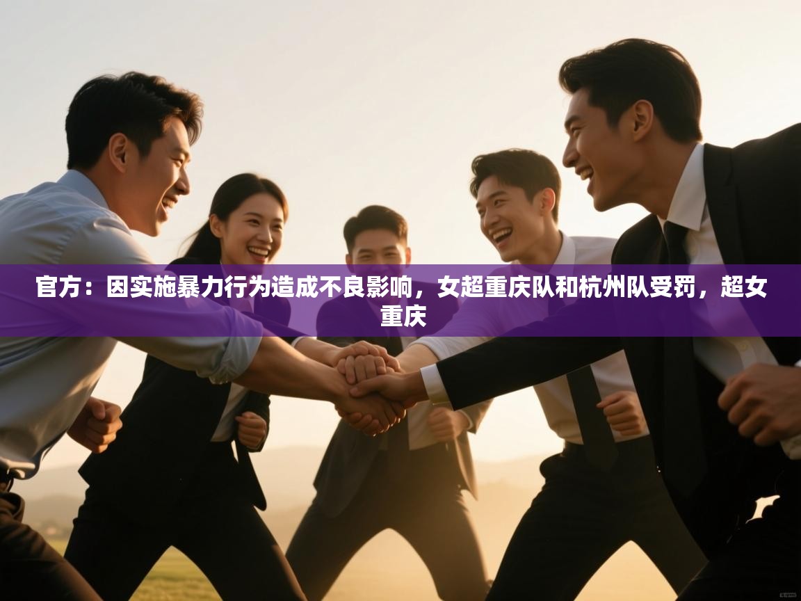 开云kaiyun体育app入口下载官网-官方:因实施暴力行为造成不良影响,女超重庆队和杭州队受罚,超女 重庆 第1张