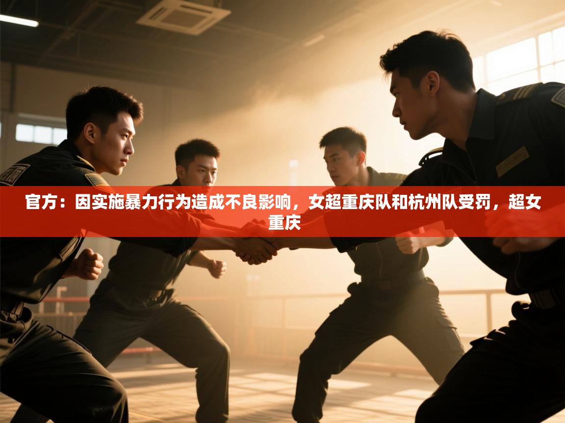 开云kaiyun体育app入口下载官网-官方:因实施暴力行为造成不良影响,女超重庆队和杭州队受罚,超女 重庆 第3张