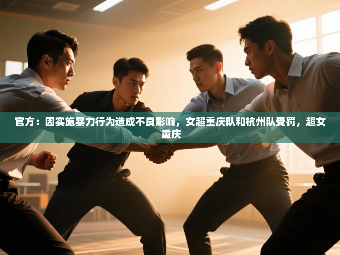 开云kaiyun体育app入口下载官网-官方:因实施暴力行为造成不良影响,女超重庆队和杭州队受罚,超女 重庆 第4张